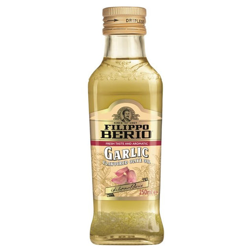 Filippo Berio Garlic Flavoured Olive Oil 250ml Botiga