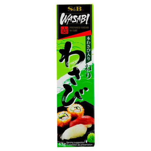 S&B Wasabi Horseradish Paste 43g Botiga