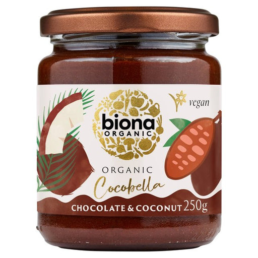 Biona Organic Cocobella Chocolate Coconut Butter 250g Botiga