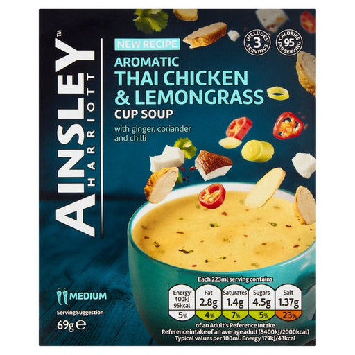 Ainsley Harriott Thai Chicken Cup Soup 69g Botiga