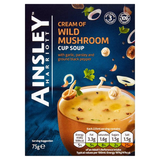 Ainsley Harriott Wild Mushroom Cup Soup 75g Botiga