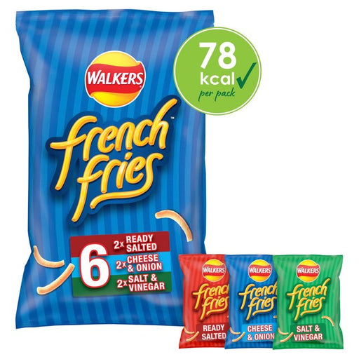 Walkers French Fries Variety Multipack Snacks 6 per pack Botiga