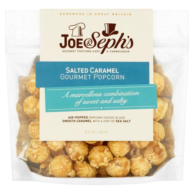 Joe & Seph's Salted Caramel Popcorn Snack Pack 30g Botiga