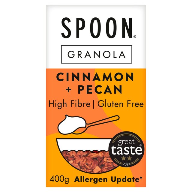 Spoon Cereals Cinnamon + Pecan Granola 400g Botiga