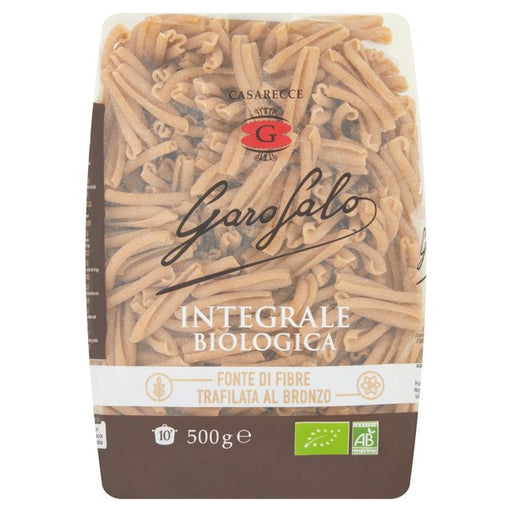 Garofalo Organic Whole Wheat Casarecce Pasta 500g Botiga