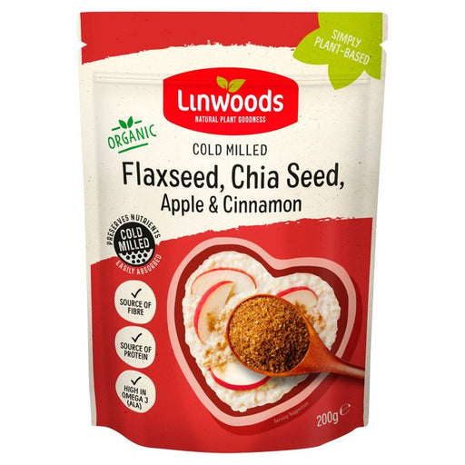 Linwoods Milled Flax, Chia Seeds, Apple & Cinnamon 200g Botiga