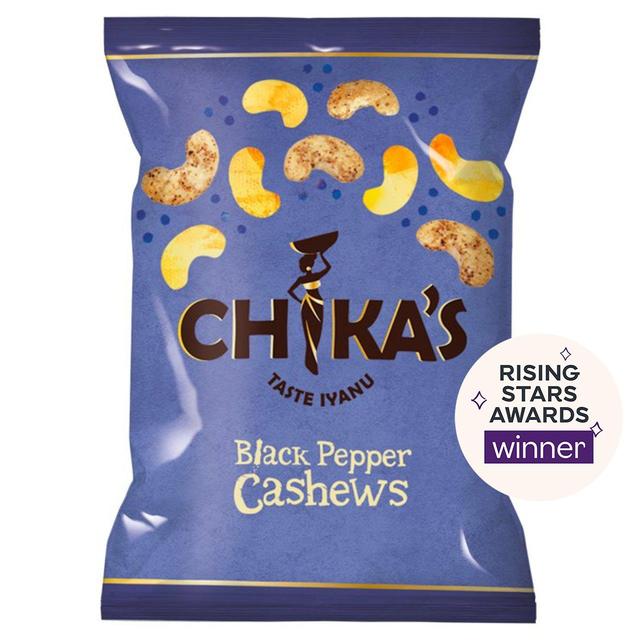 Chika's Black Pepper Cashews 41g Botiga