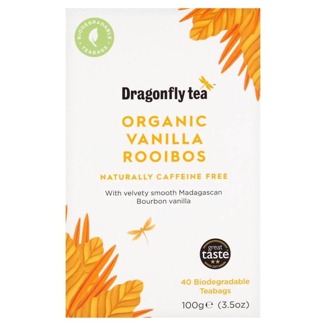 Dragonfly Rooibos Organic Vanilla 40 per pack Botiga