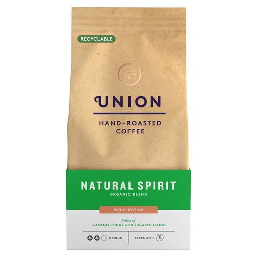 Union Organic Natural Spirit Wholebean 200g Botiga