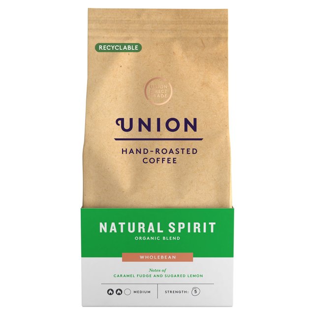 Union Organic Natural Spirit Wholebean 200g Botiga