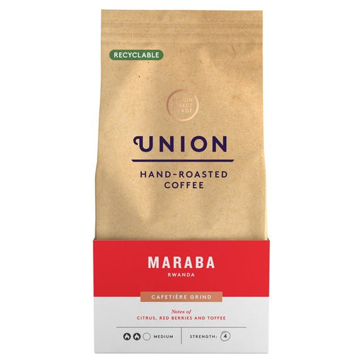 Union Maraba Rwanda Cafetiere Grind 200g Botiga