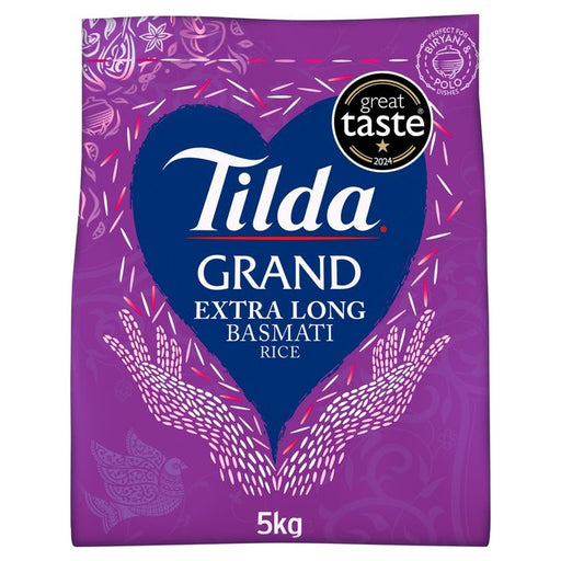 Tilda Grand Extra Long Grain Basmati Rice 5kg Botiga