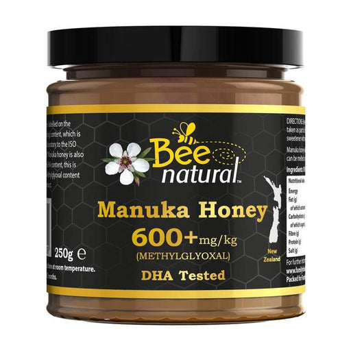 Bee Natural Manuka Honey 600+mg/kg Methylglyoxal 250g Botiga