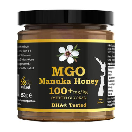 MGO Manuka Honey 100+mg/kg Methylglyoxal 250g Botiga