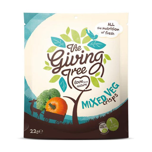 The Giving Tree Vacuum Fried Mixed Veggie Crisps 22g Botiga