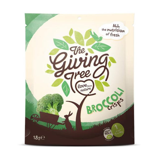 The Giving Tree Vacuum Fried Broccoli Crisps 18g Botiga