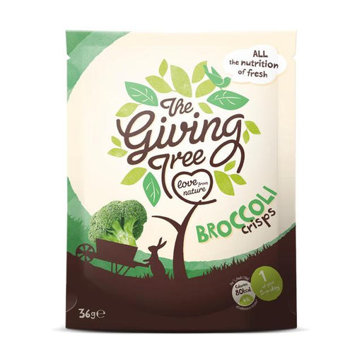 The Giving Tree Vacuum Fried Broccoli Crisps 36g Botiga