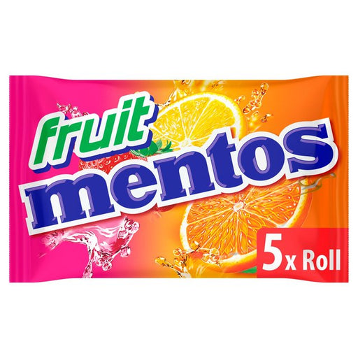 Mentos Chewy Fruit Sweets Multipack 5 x 38g Botiga