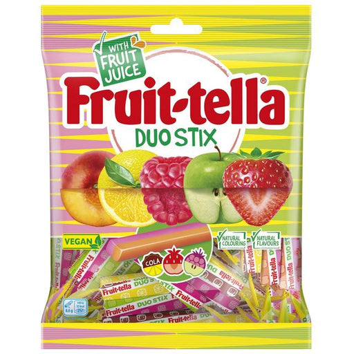 Fruittella Duo Stix Sweets Sharing Bag 160g Botiga