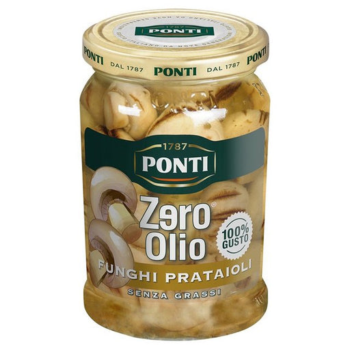 Ponti Zero Oil Grilled Champignon Mushrooms 300g Botiga