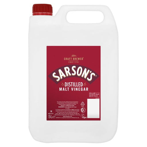 Sarsons Distilled Vinegar 5L Botiga