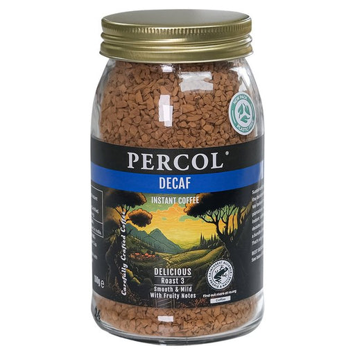 Percol Decaf Colombia Freeze-Dried Instant Coffee 100g Botiga