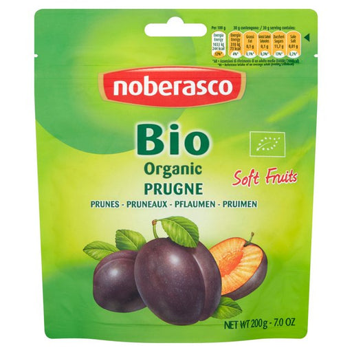 Noberasco Organic Soft Pitted Prunes 200g Botiga