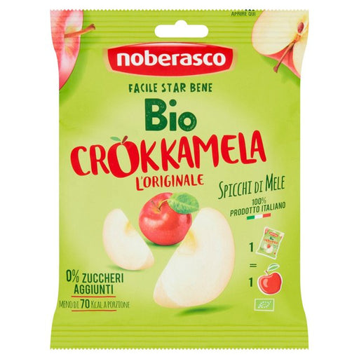 Noberasco Organic Crunchy Apples 20g Botiga