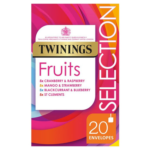 Twinings Fruits Tea Selection 20 per pack Botiga