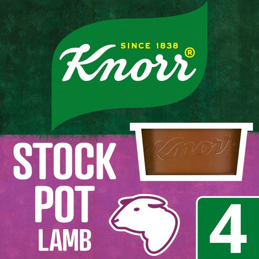 Knorr 4 Lamb Stock Pot 4 x 28g Botiga