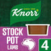 Knorr 4 Lamb Stock Pot 4 x 28g Botiga