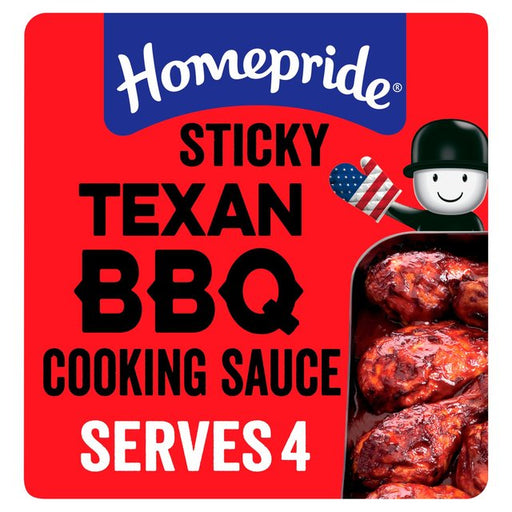 Homepride All American Sticky Texan BBQ Cooking Sauce 200g Botiga