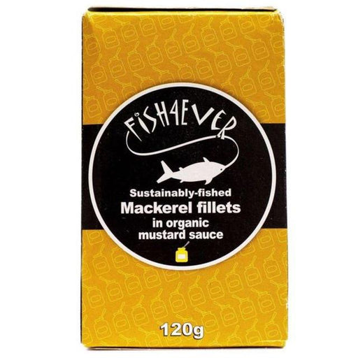 Fish 4 Ever Mackerel in Mustard Sauce 120g Botiga