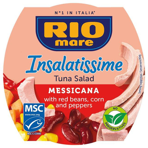 Rio Mare MSC Tuna Salad Mexican Style 160g Botiga
