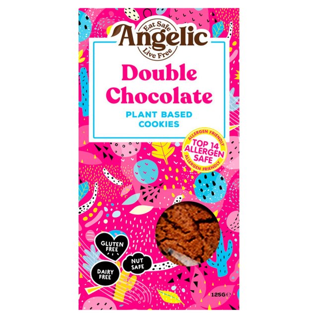 Angelic Free From Double Chocolate Cookies 125g Botiga