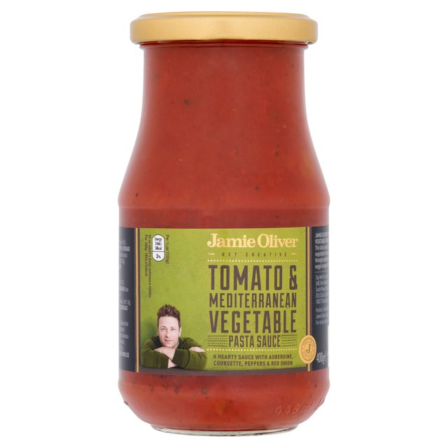 Jamie Oliver Tomato & Mediterranean Vegetable Pasta Sauce 400g Botiga
