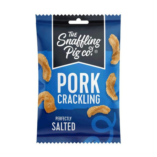 Snaffling Pig Perfectly Salted Pork Crackling Packets 40g Botiga