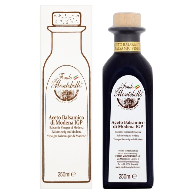 Fondo Montebello Balsamic Vinegar of Modena Silver 250ml Botiga