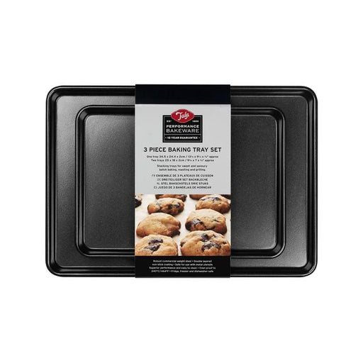 Tala 3 Non-stick Baking and Oven Trays, 3 per pack Botiga