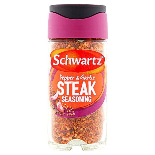 Schwartz Pepper & Garlic Steak Seasoning Jar 46g Botiga