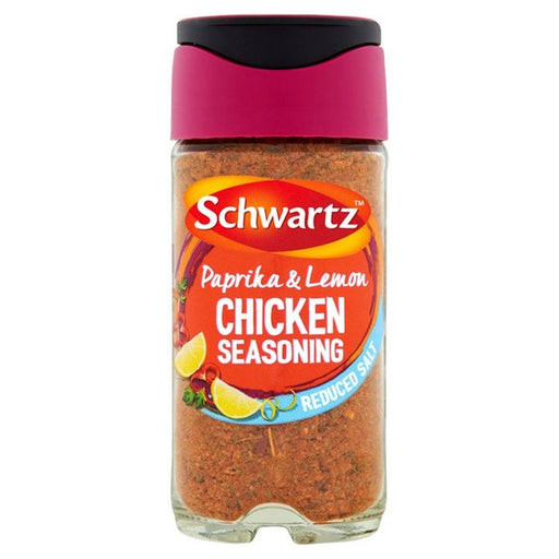 Schwartz Paprika & Lemon Chicken Seasoning No Added Salt Jar 43g Botiga