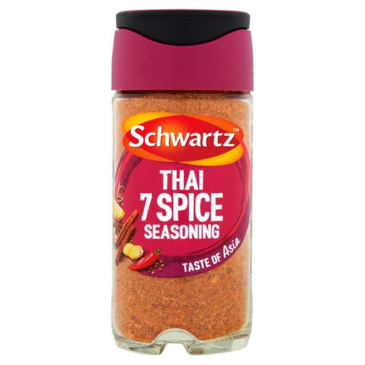 Schwartz Thai 7 Spice Seasoning Jar 52g Botiga