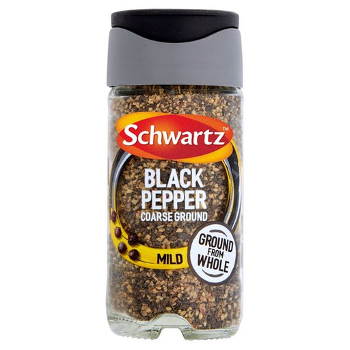 Schwartz Coarse Black Pepper Jar 33g Botiga