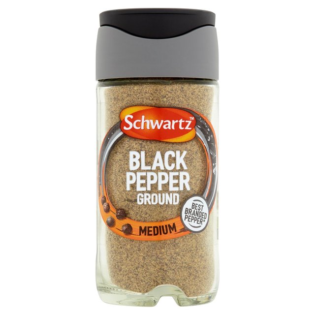 Schwartz Ground Black Pepper Jar 33g Botiga