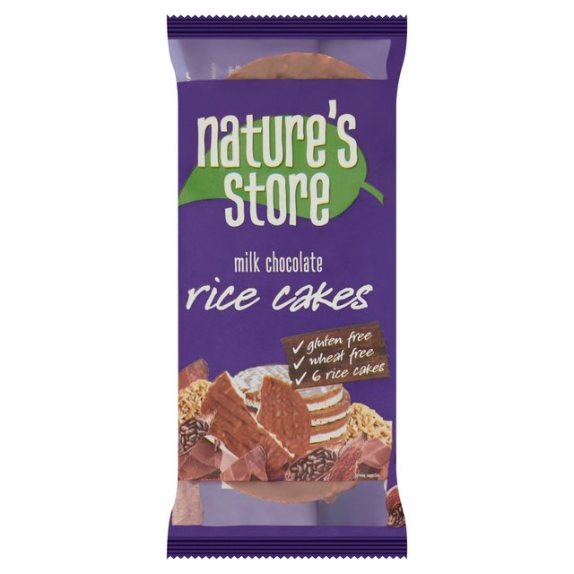 Nature's Store Gluten Free Milk Chocolate Rice Cakes 100g Botiga