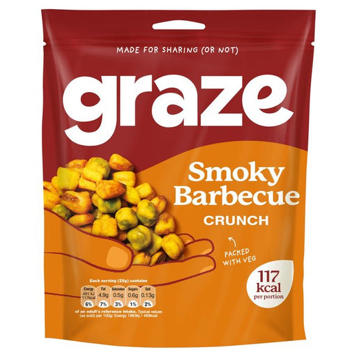 Graze Vegan BBQ Mixed Sharing Snacks 100g Botiga