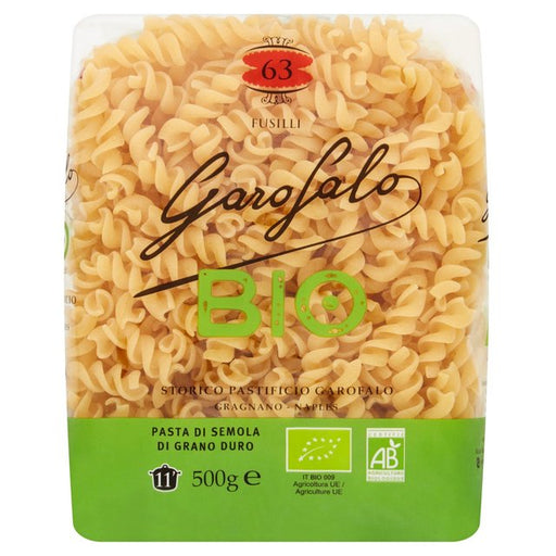 Garofalo Organic Fusilli Pasta 500g Botiga