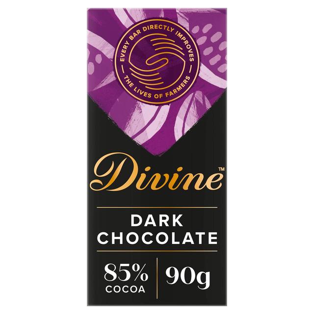 Divine 85% Dark Chocolate 90g Botiga