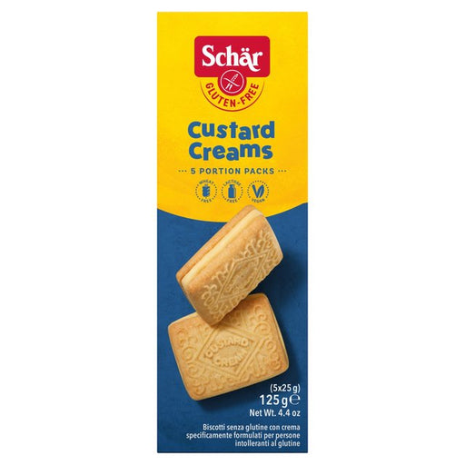 Schar Gluten Free Custard Creams 125g Botiga