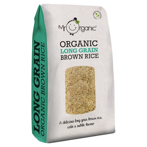 Mr Organic Indica Brown Rice 500g Botiga